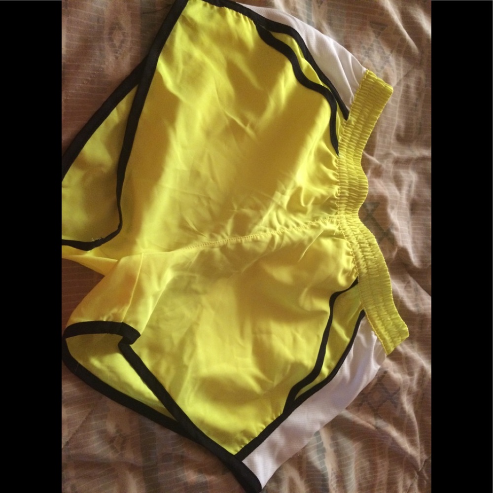 Yellow shorts
